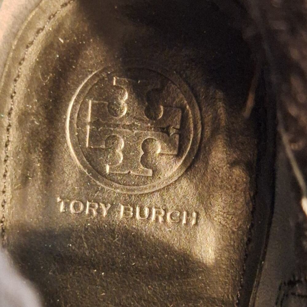 Tory Burch Black Heeled Boots - Picture 9 of 13